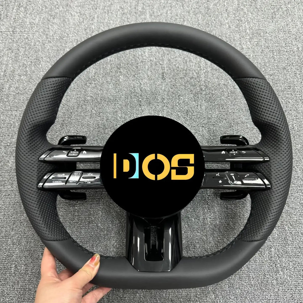 DOS  for Benz ML W166 GL X166 2013-2015 Forged Carbon Fiber Leather Performance Hot-Selling Wholesale Steering Wheel