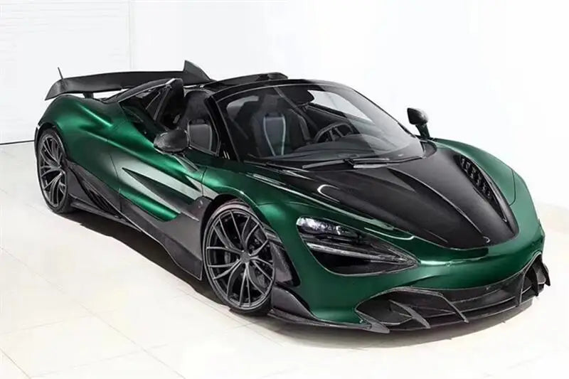 Carbon Fiber Car Body Kit for Mclaren 720s Upgrade to Topcar Style Car Front Lip Rear Diffuser Side Skirts Fenders
