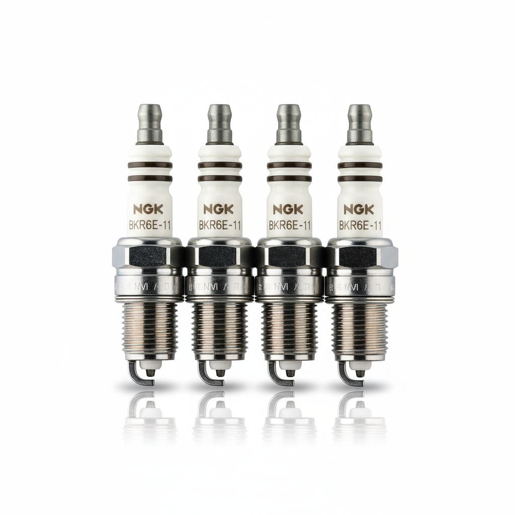 Jeu de 4 bougies d'allumage pièces auto